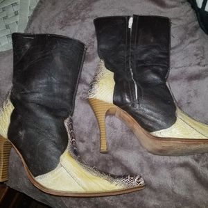 Womens Genuine Snakeskin Los Altos Boots Western Wear